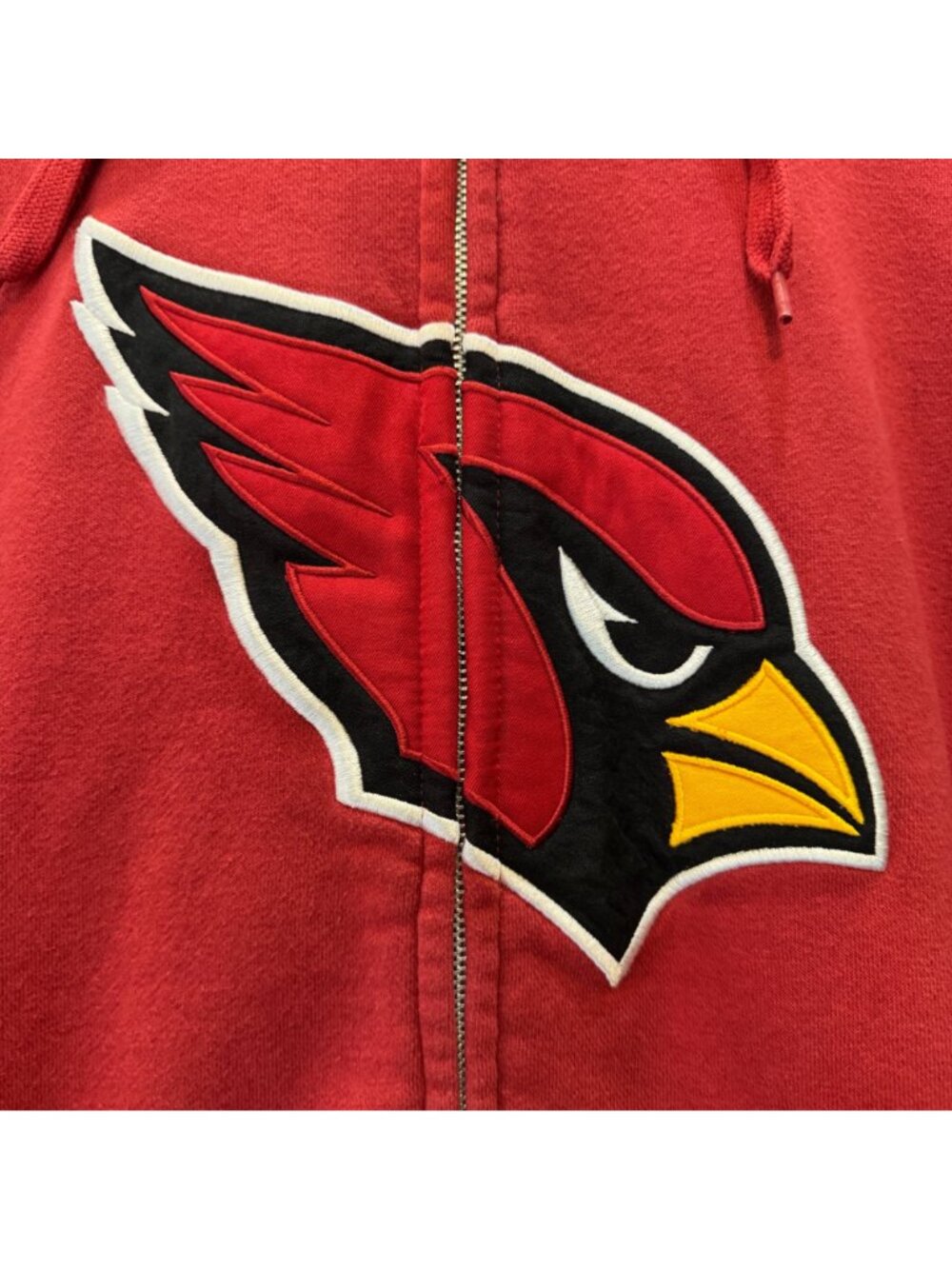 NFL Team Apparel Arizona Cardinals Men's XL Full Zip Hoodie - Picture 3 of 10
